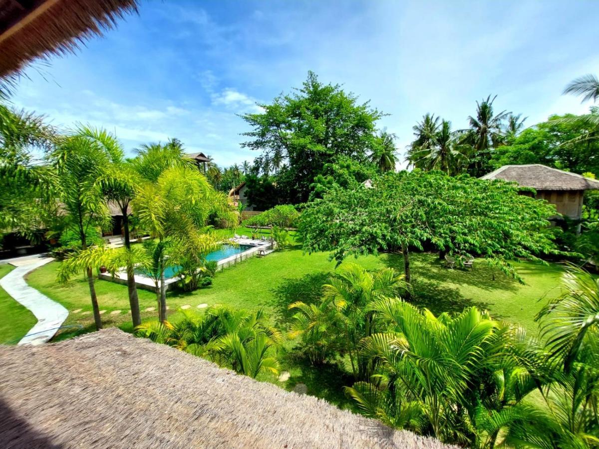 Manusia Dunia Green Lodge Gili Islands Exterior photo
