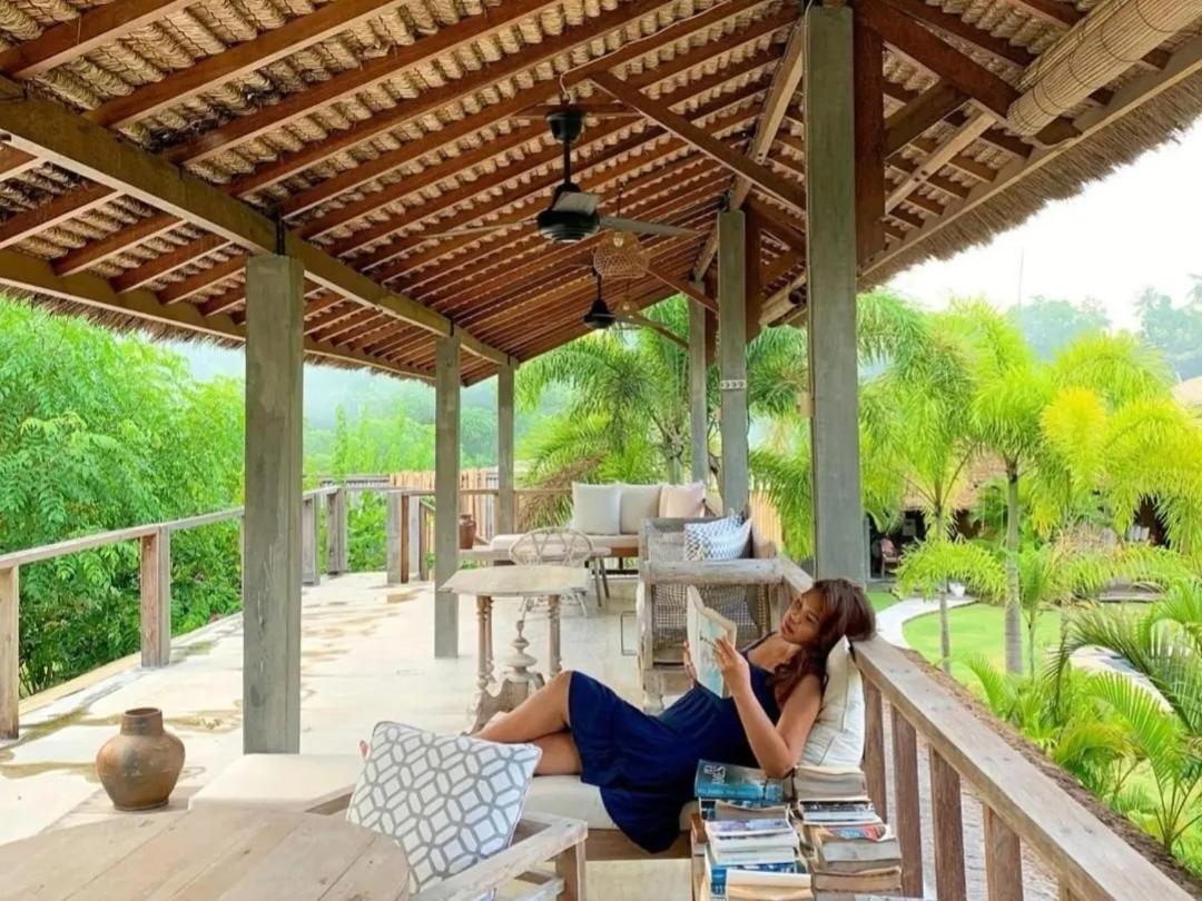 Manusia Dunia Green Lodge Gili Islands Exterior photo
