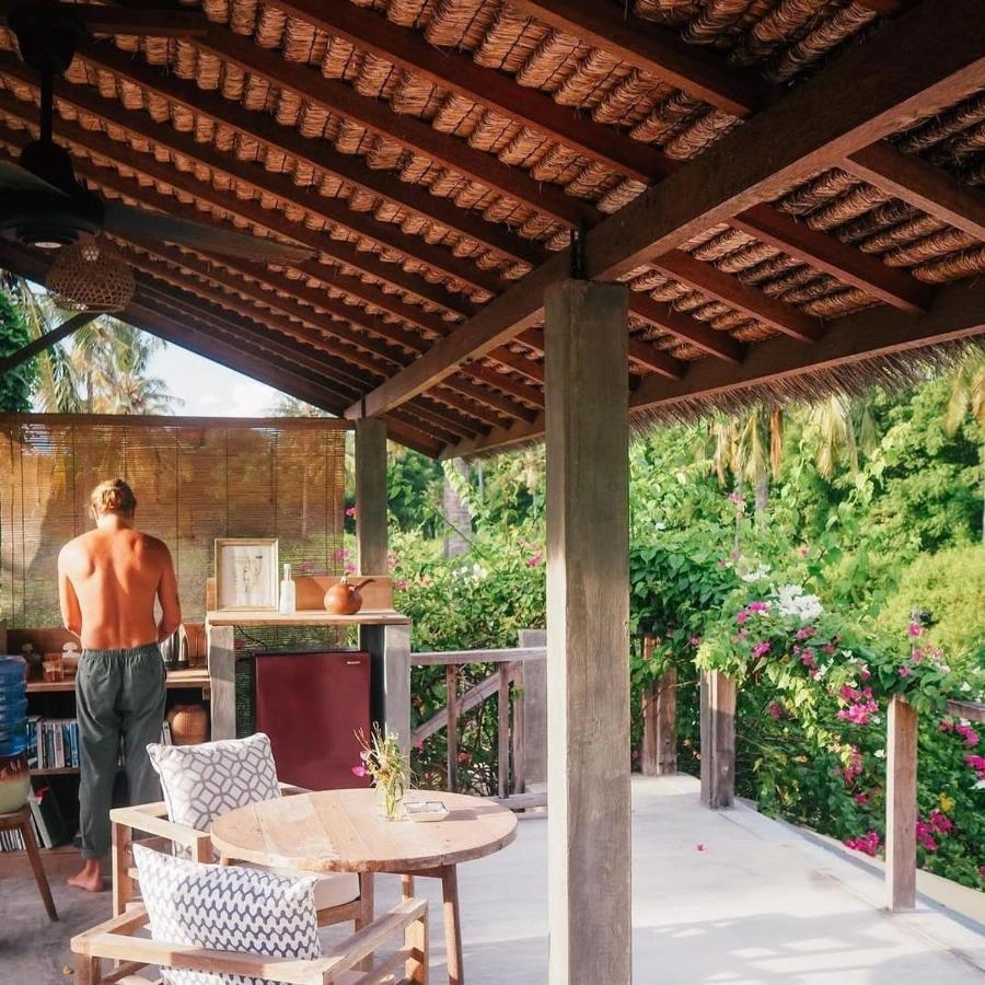 Manusia Dunia Green Lodge Gili Islands Exterior photo