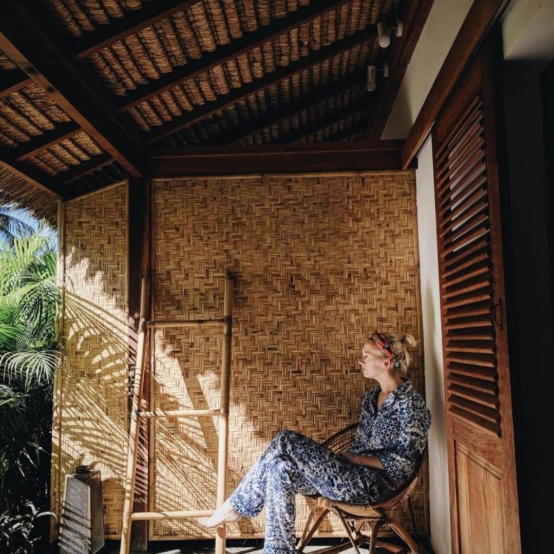 Manusia Dunia Green Lodge Gili Islands Exterior photo