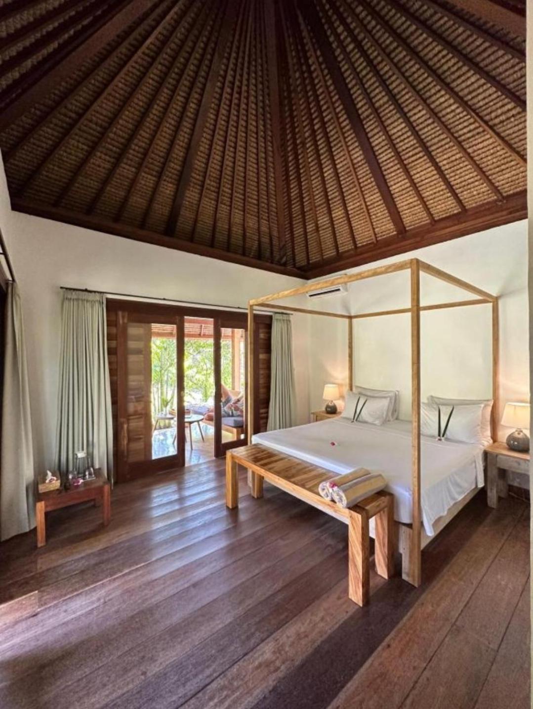 Manusia Dunia Green Lodge Gili Islands Exterior photo